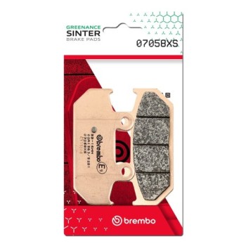 pastillas de freno moto brembo sinterizadas 07058xs