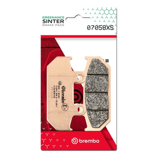 pastillas de freno moto brembo sinterizadas 07058xs