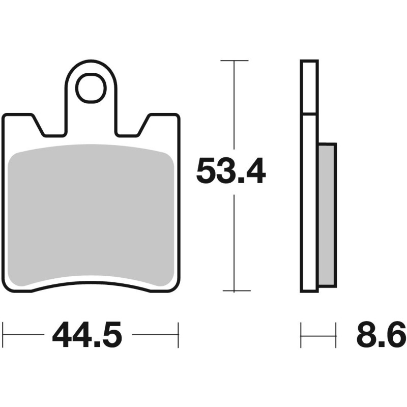 pastillas de freno moto brembo genuinas 07037