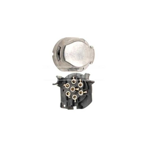 base para enchufe de remolque 7 polos aluminio 70429506bol