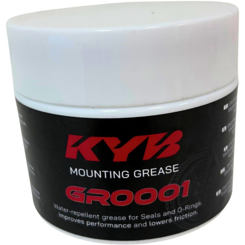 grasa montaje suspensiones kayaba kyb gr0001 200 g para horquilla y amortiguador moto