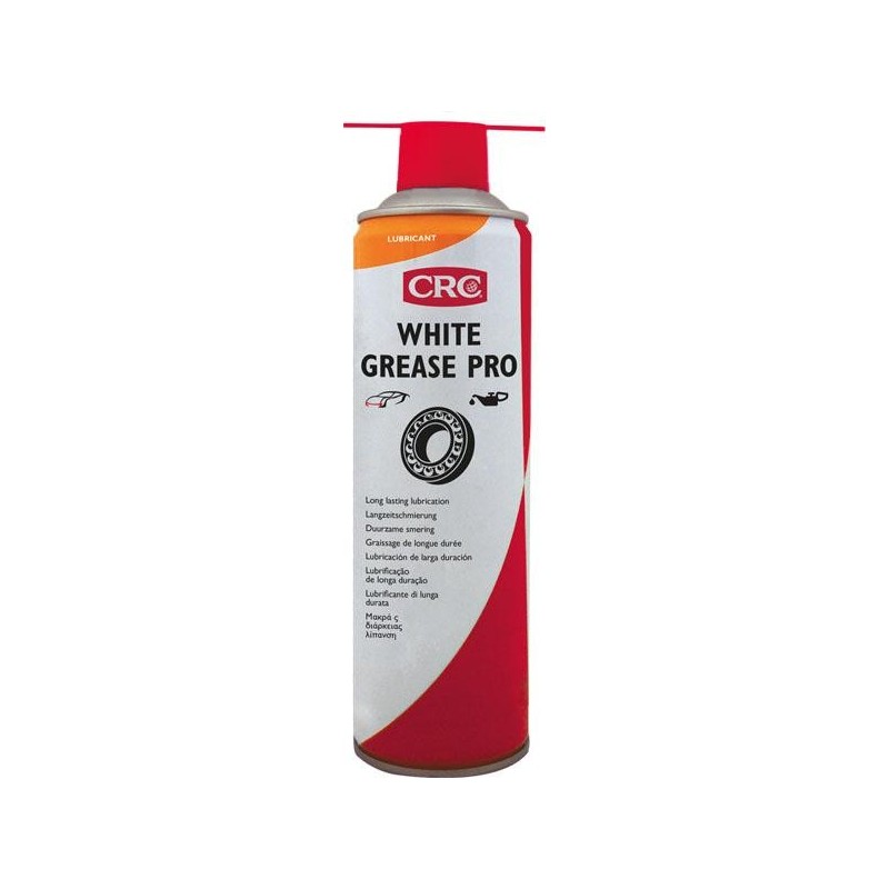 grasa blanca en spray crc white grease pro 32722 aa con ptfe 500 ml
