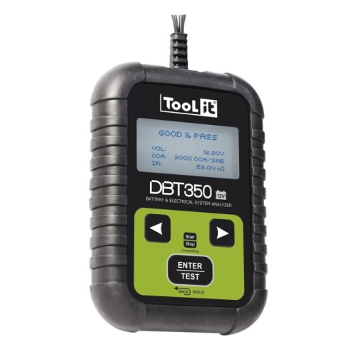 comprobador de baterias dbt350