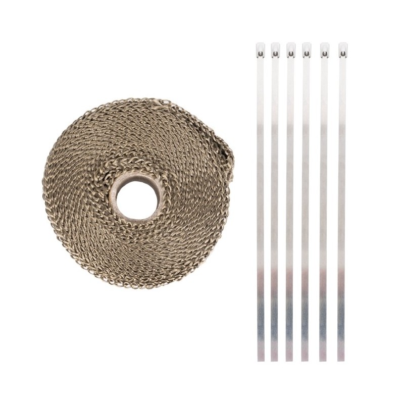 cinta termica para escape oxford 5 m x 5 cm lava rock