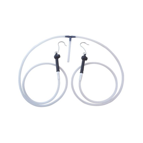 manguera de sangrar frenos moto toolhub 9733 silicona 3x7 mm 2 vias 1060 mm