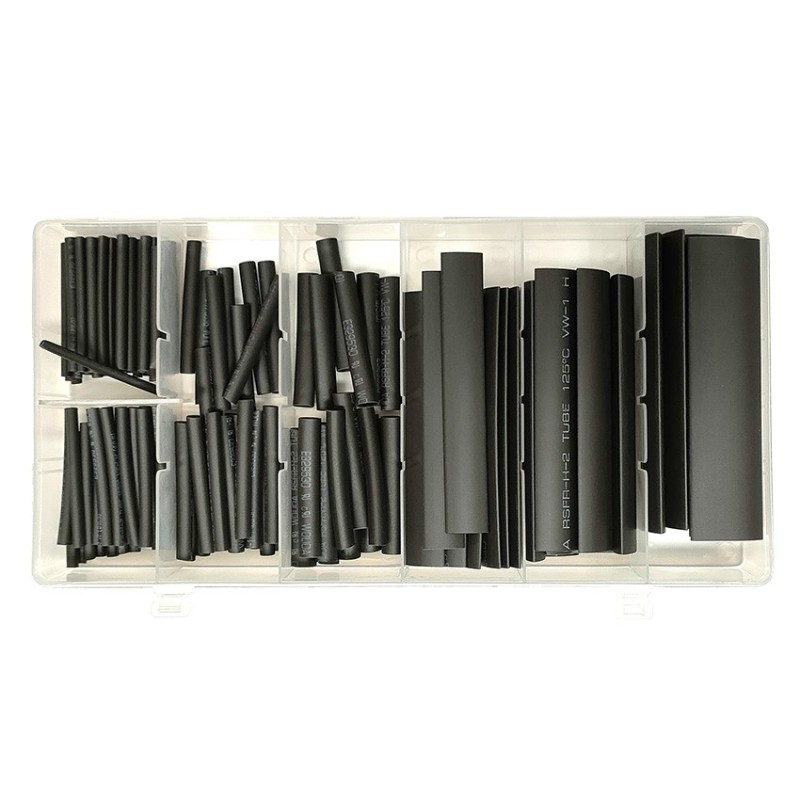 surtido manguitos termo fusibles toolhub 9831 conectores termorretractiles 127 pzs