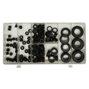 surtido de ojales de goma toolhub 9836 pasamuros electricos 110 pzs
