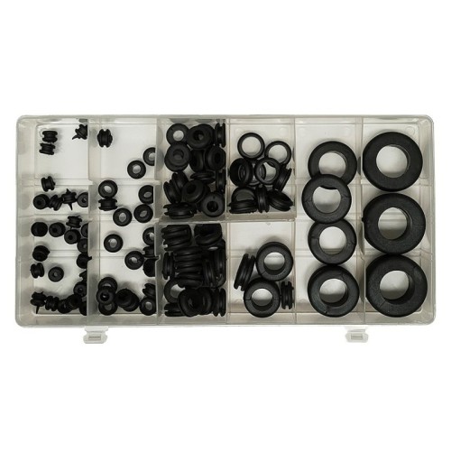 surtido de ojales de goma toolhub 9836 pasamuros electricos 110 pzs