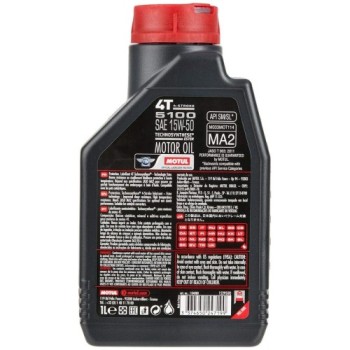 aceite motul 5100 15w50 4t 1l 104080 2