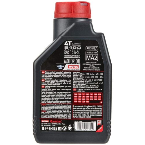 aceite motul 5100 15w50 4t 1l 104080