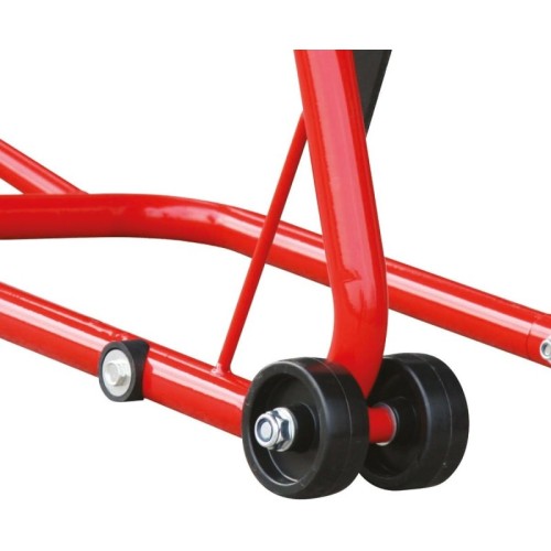 caballete universal para moto rz tools 200023 delantero y trasero ajustable 200 kg