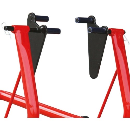 caballete universal para moto rz tools 200023 delantero y trasero ajustable 200 kg