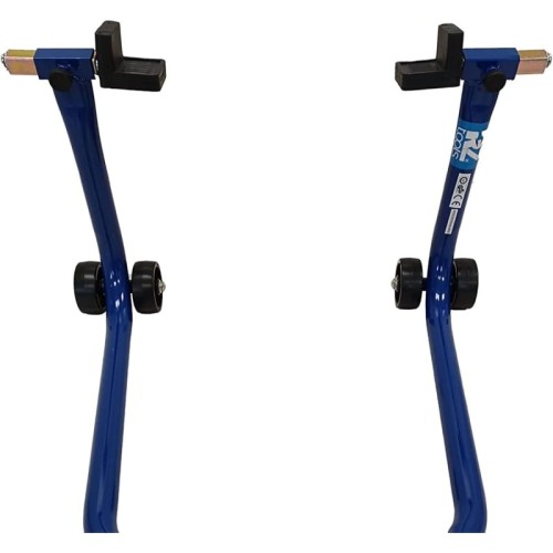 caballete trasero universal para moto rz tools 200016 ajustable 100 kg