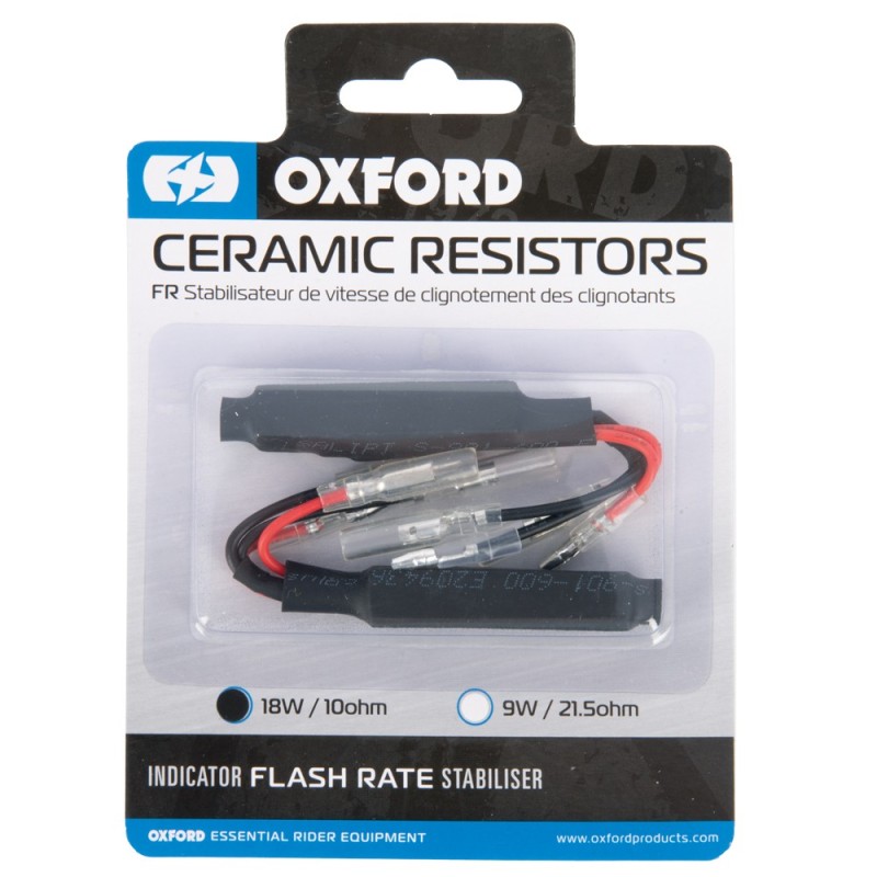 kit resistencias ceramicas oxford 18 vatios 10 ohmios 18w a 14v el320