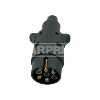 conector enchufe de remolque 7 polos macho