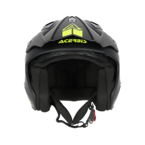 casco acerbis jet aria 22 06 negro con visor integrado 0025055 090