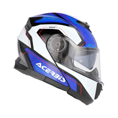 casco acerbis serel 22 06 azul y blanco 0025201 245