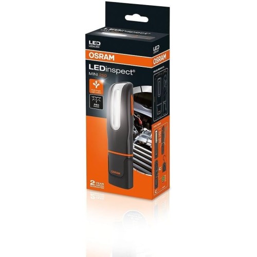 lampara de inspeccion led osram ledil402 ledinspect max500 recargable con luz uv 500 lm
