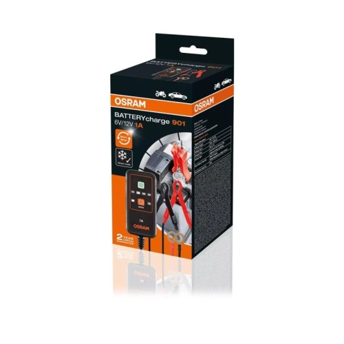 cargador de baterias osram battery charge 901 oebcs901