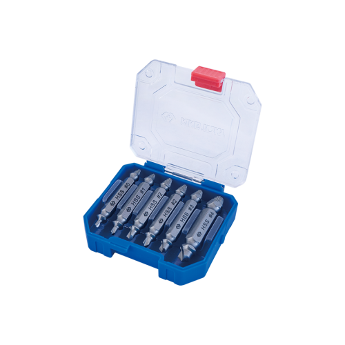 cofre extractores de tornillos king tony 11406sq hss 6 piezas 2 12 mm