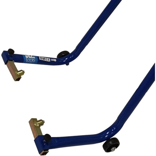 caballete delantero universal para moto rz tools 200015 ajustable 100 kg