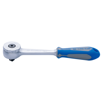carraca de cabeza redonda king tony 275955g de un cuarto de pulgada y 72 dientes