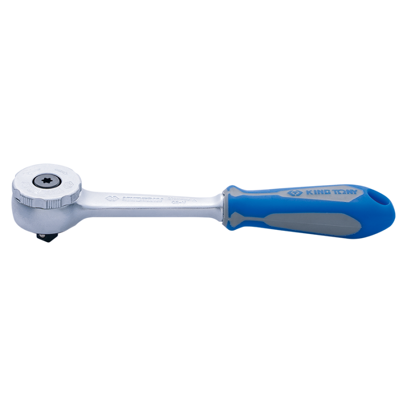 carraca de cabeza redonda king tony 275955g de un cuarto de pulgada y 72 dientes