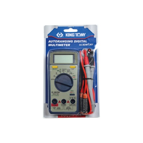 multimetro digital king tony 9dm1361 auto rango ac dc