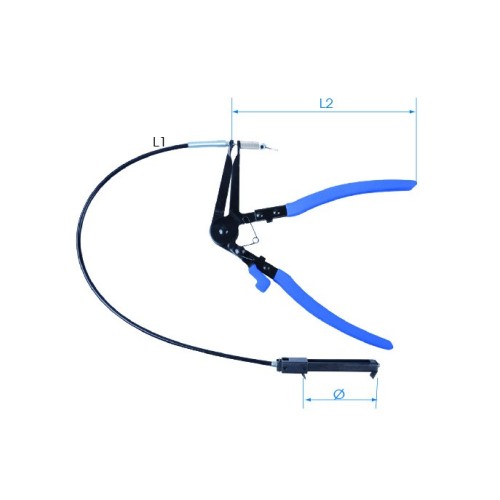 alicate flexible para abrazaderas de manguito king tony 9aa32