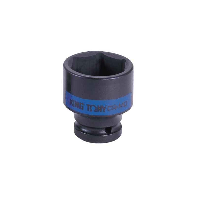 vaso de impacto metrico estandar de 6 caras y cuadradillo de 1 pulgada king tony 853519m