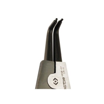 alicate para circlips exteriores con puntas acodadas a 90 grados king tony 68sb07 2