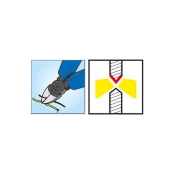 alicate de corte diagonal king tony 621106 2