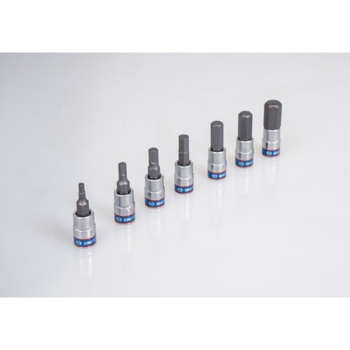vaso con punta hexagonal 3mm y cuadradillo de 1 4 pulgadas king tony 203503