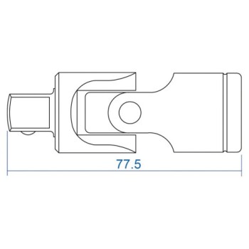 articulacion universal de 1 2 pulgadas king tony 4791 2