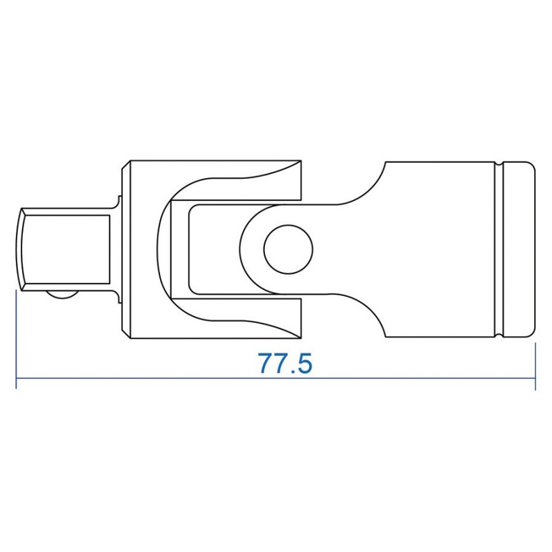 articulacion universal de 1 2 pulgadas king tony 4791