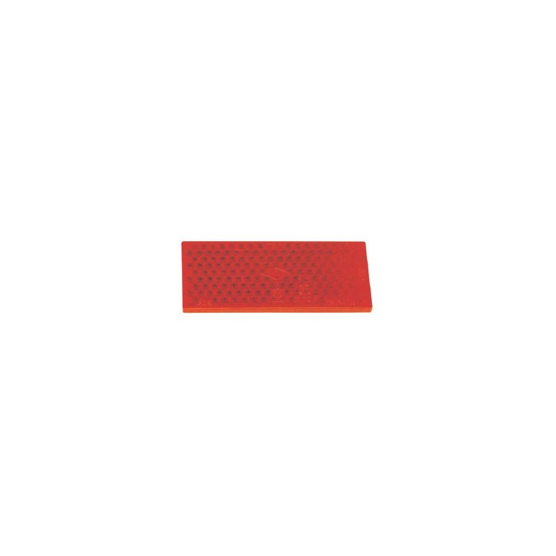catadioptrico rinder 747r rojo adhesivo 100 x 45 mm
