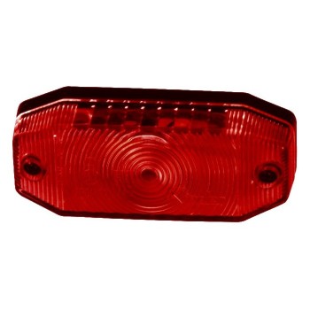 luz de posicion rinder 800 trasera roja sin catadioptrico 12 24 v