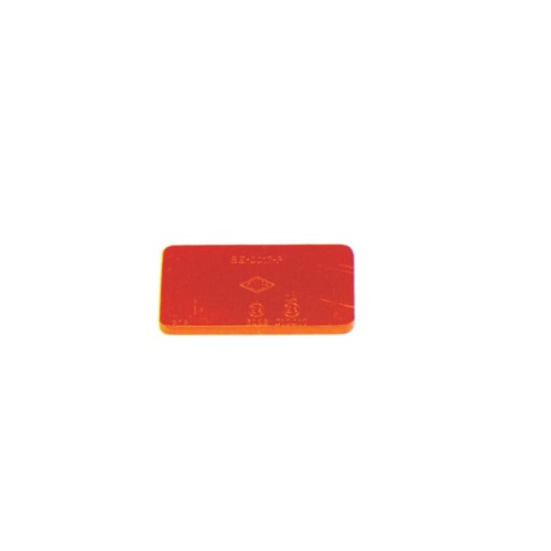 catadioptrico rinder 705r rojo adhesivo 80 x 41 mm