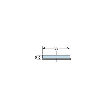 catadioptrico rinder 745a ambar adhesivo de 55 mm 2