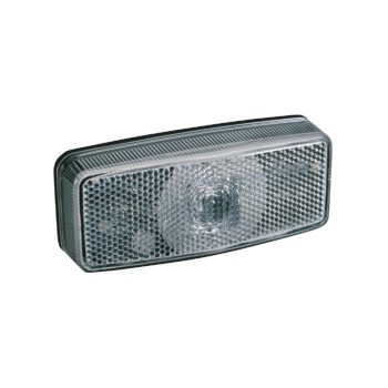 luz de posicion rinder 170i delantera incolora con catadioptrico 12 24 v
