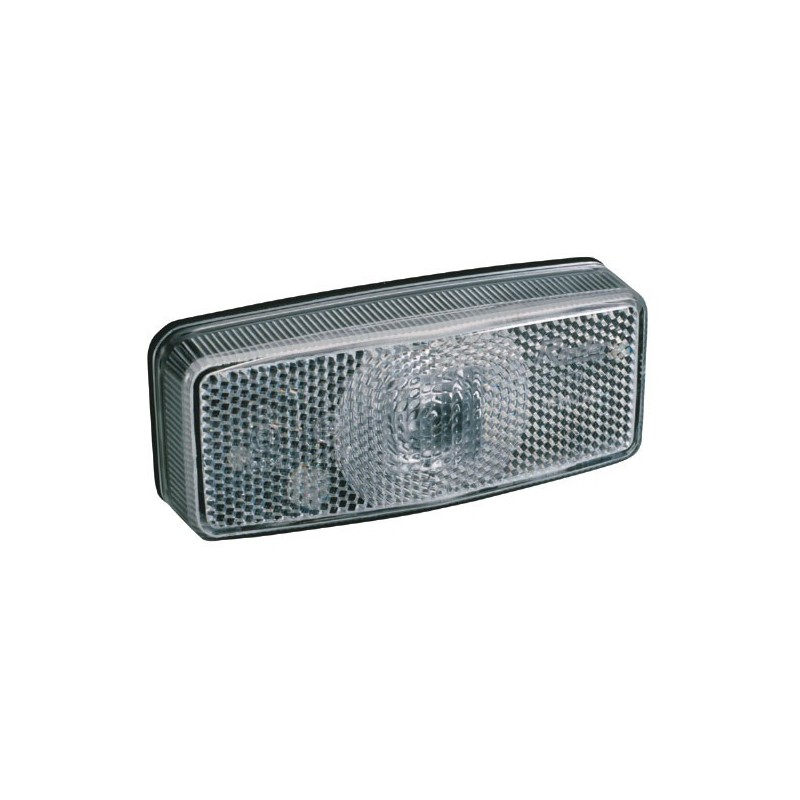 luz de posicion rinder 170i delantera incolora con catadioptrico 12 24 v