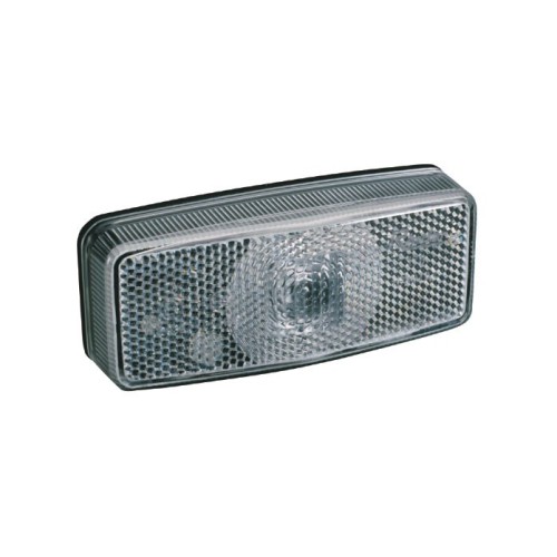 luz de posicion rinder 170i delantera incolora con catadioptrico 12 24 v