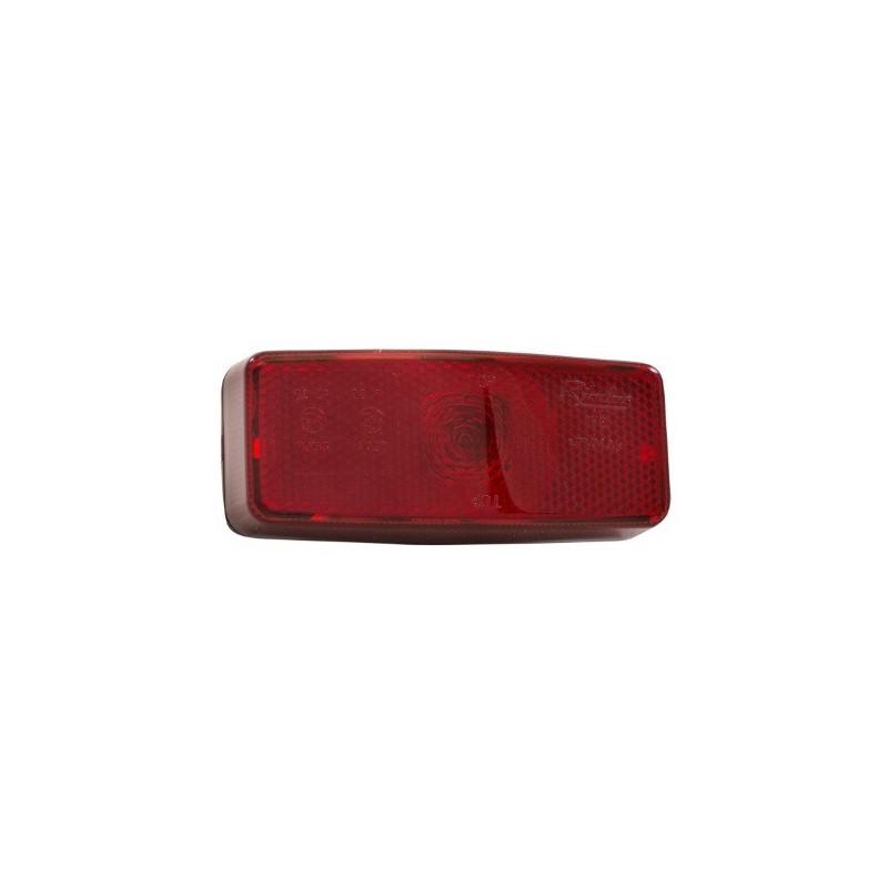 luz de posicion rinder 170r trasera roja con catadioptrico 12 24 v