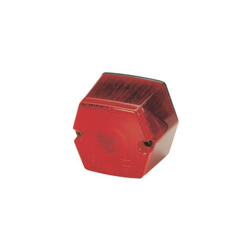 luz de posicion rinder 870 trasera roja con catadioptrico 12 24 v