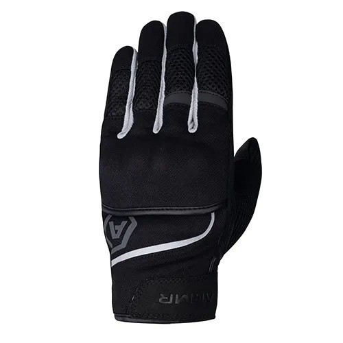 guantes de moto para hombre oxford armr eyoshi 3 0 air negro gris claro talla m armg230401
