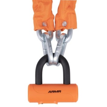 cadena antirrobo oxford armr 10 mm x 1 5 m arm104 con cierre de 12 mm