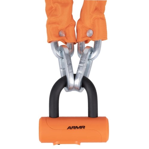 cadena antirrobo oxford armr 10 mm x 1 5 m arm104 con cierre de 12 mm