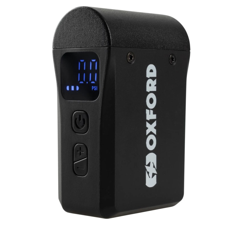 inflador inalambrico oxford nanojet 3 120 psi el143 con bateria de 500 mah