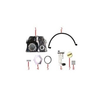 tapon del deposito de combustible completamente sellado zairon zs3