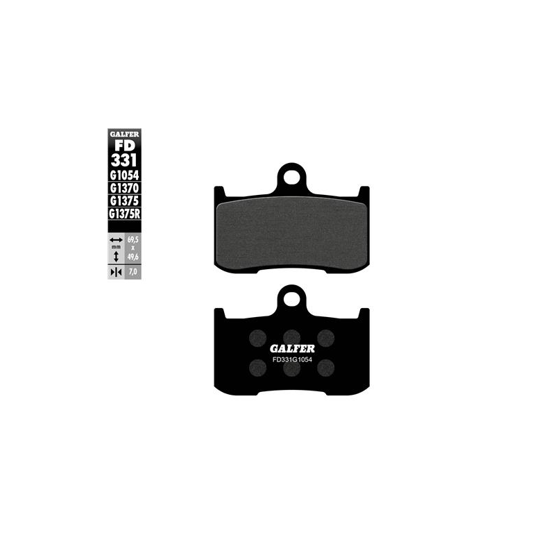 pastillas de freno moto galfer sinter sport r fd33